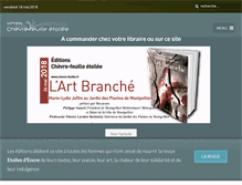Tablet Screenshot of chevre-feuille.fr